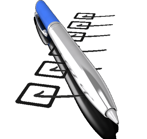 Un stylo pour noter la configuration de wordpress seo