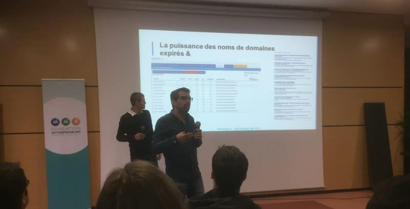 Paul Sanches et Mathieu Gheerbrant au webcampday