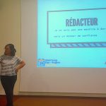 Ecribouille rédactrive web SEO en conférence à Angers au WebCampDay